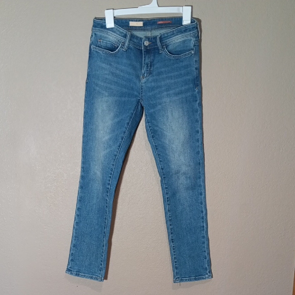 Denim - Pilcro Slim Boyfriend Distressed Stretch